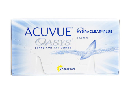 Контактные линзы Acuvue OASYS with Hydraclear Plus (8.4) (6 линз) - фото, цена в интернет-магазине Мода-Оптик Архангельск