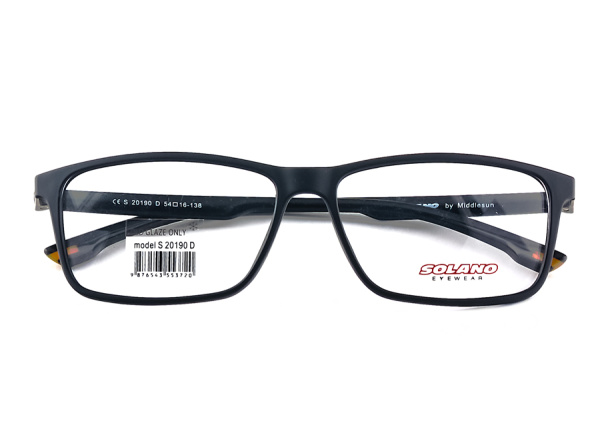 Оправа для очков Solano 20190 D - фото, цена в интернет-магазине Мода-Оптик Архангельск