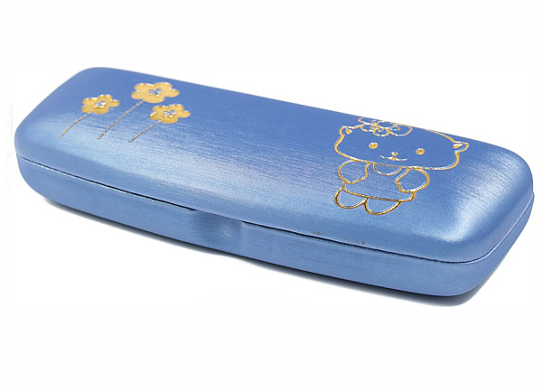 Футляр для очков LD-202/7 салфетка в комплекте - фото, цена в интернет-магазине Мода-Оптик Архангельск