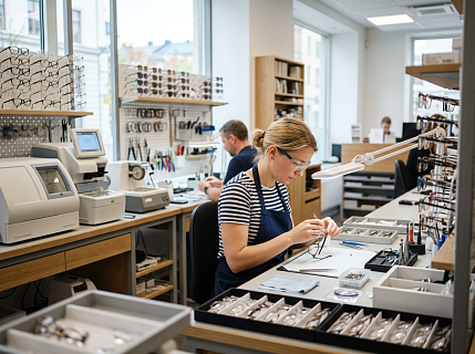 Изготовление очков в оптике МодаОптика