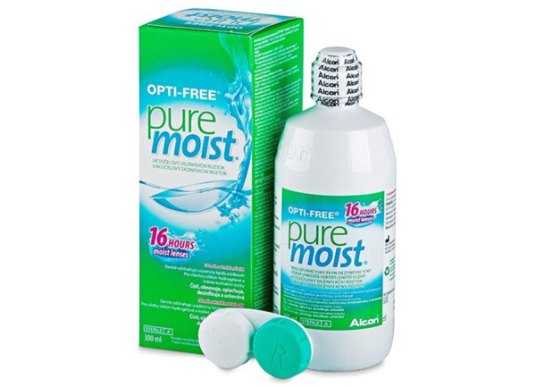 Раствор Опти-Фри (Alcon) PureMoist (300 мл)