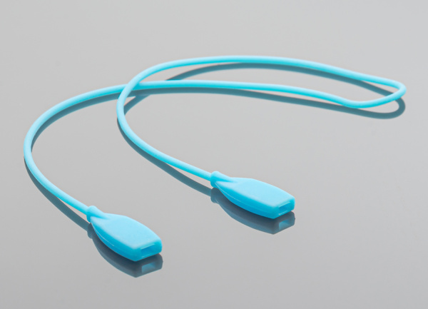 Шнурок для очков силикон голубой - фото, цена в интернет-магазине Мода-Оптик Архангельск