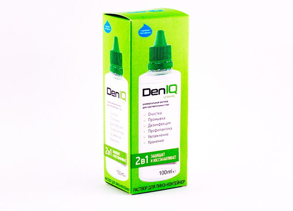 Раствор DenIQ Unihyal (100 мл) - фото, цена в интернет-магазине Мода-Оптик Архангельск
