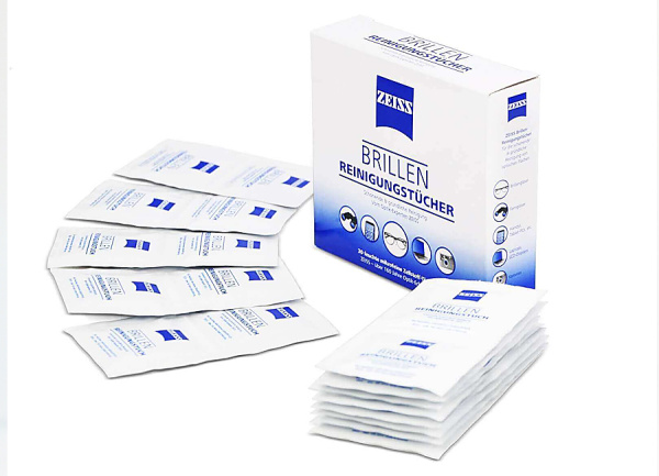 Влажная салфетка ZEISS( 1шт) - фото, цена в интернет-магазине Мода-Оптик Архангельск