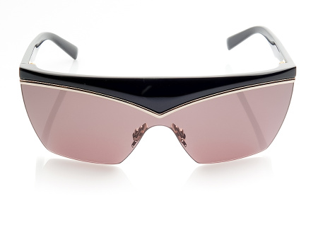 Очки солнцезащитные Saint Laurent 614 Mask-001 - фото, цена в интернет-магазине Мода-Оптик Архангельск