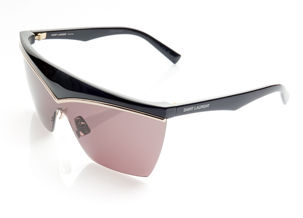 Очки солнцезащитные Saint Laurent 614 Mask-001 - фото, цена в интернет-магазине Мода-Оптик Архангельск