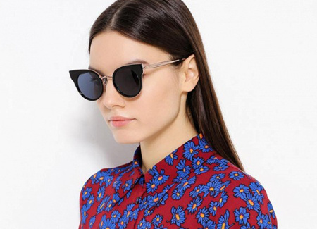 Очки солнцезащитные Max Mara ILDE I 26S - фото, цена в интернет-магазине Мода-Оптик Архангельск